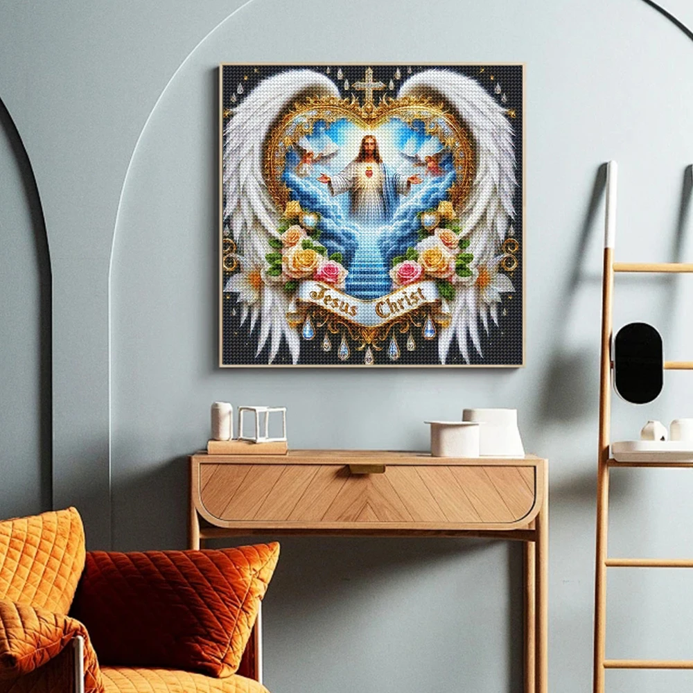 5D DIY Diamond Painting Portra - Embroidery Jesus 评论和价格