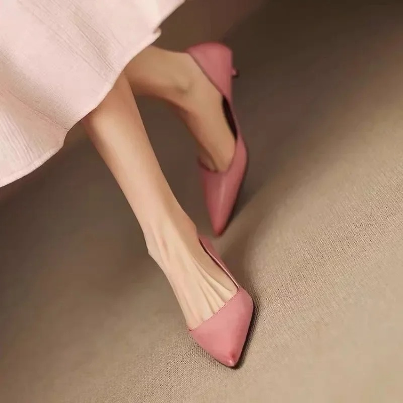 Women's Pointed Toe Stiletto H - Embroidery Flat Shoes 评论和价格