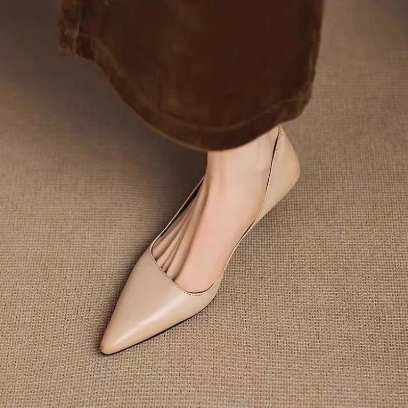Women's Pointed Toe Stiletto H - Embroidery Flat Shoes 评论和价格