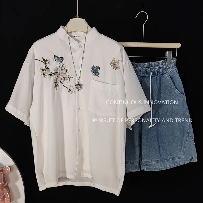 Men's 3 Piece Set Chinese Styl - Embroidery Set 评论和价格