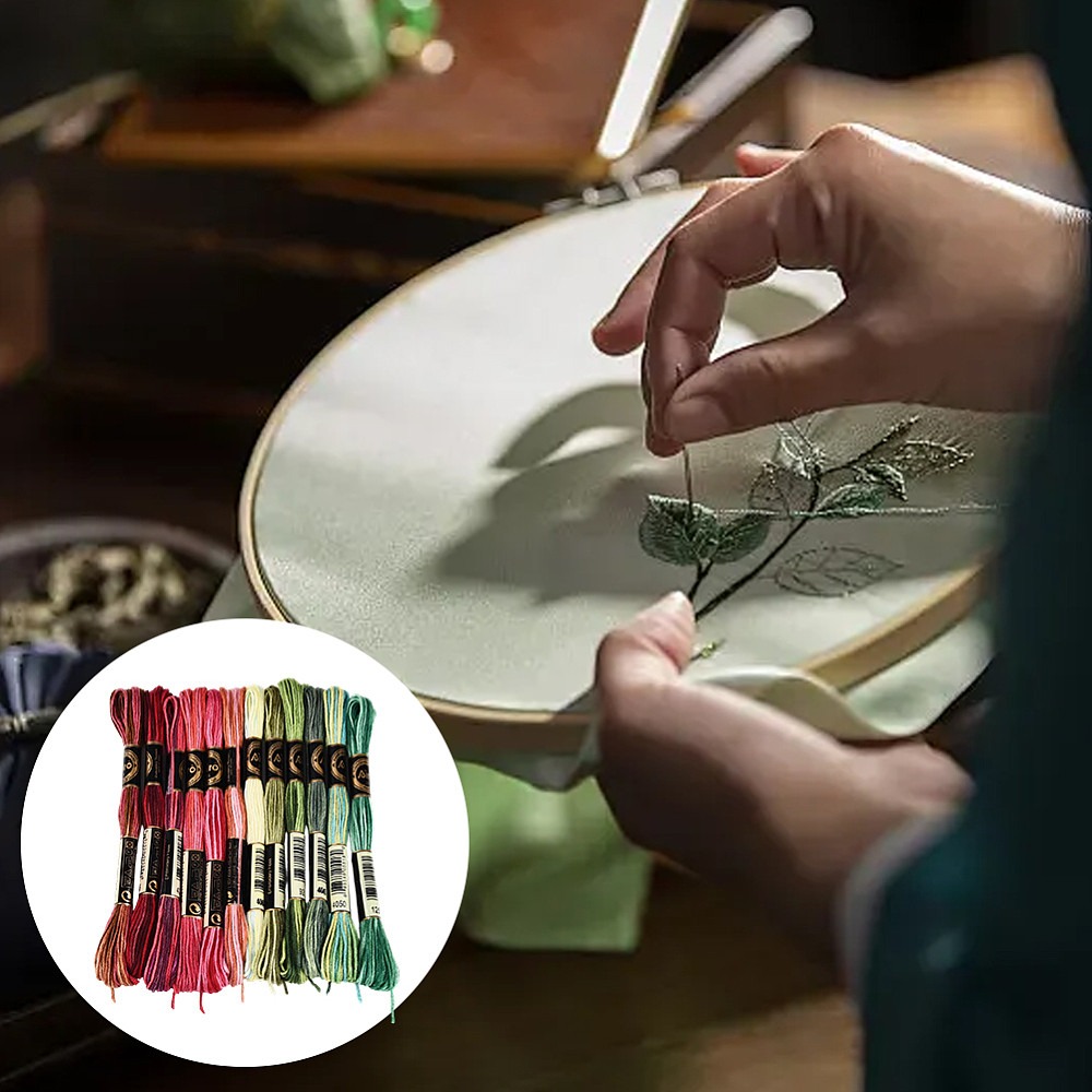 105 Yards Stitch Floss Embroid - Embroidery Stitch 评论和价格