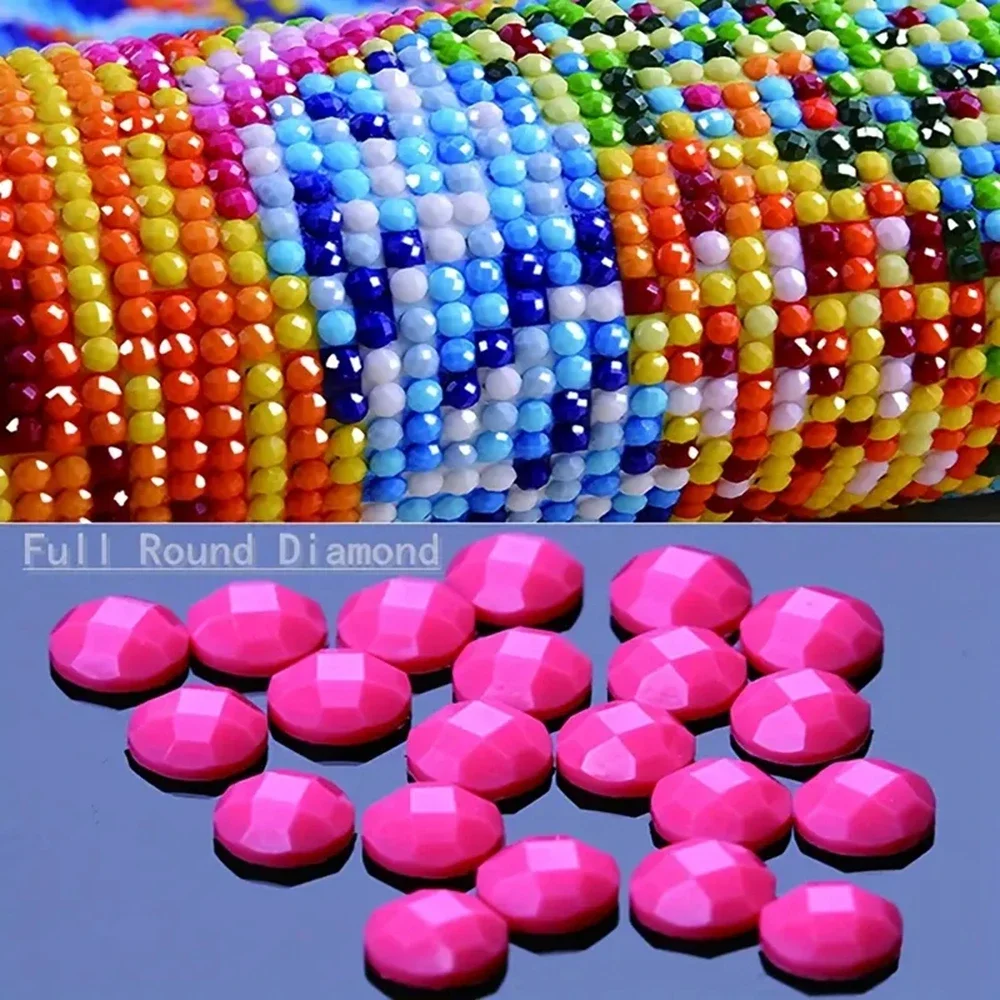 Frameless,5D DIY Diamond Paint - Embroidery Free Pattern 评论和价格