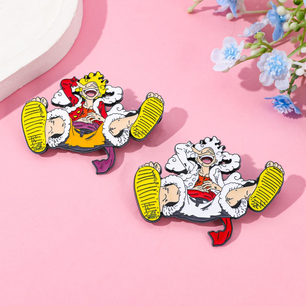 2 Pcs Anime Derivatives Brooch - Embroidery Garment 评论和价格