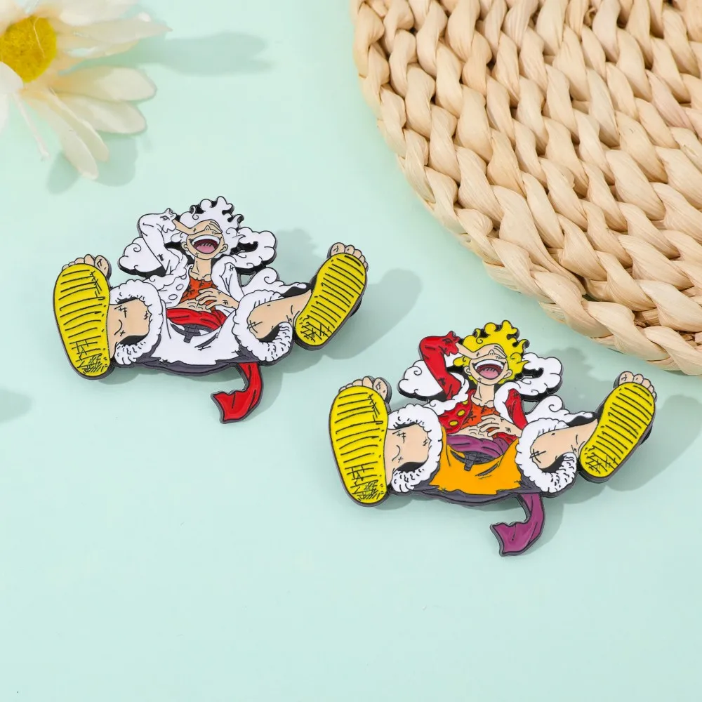 2 Pcs Anime Derivatives Brooch - Embroidery Garment 评论和价格