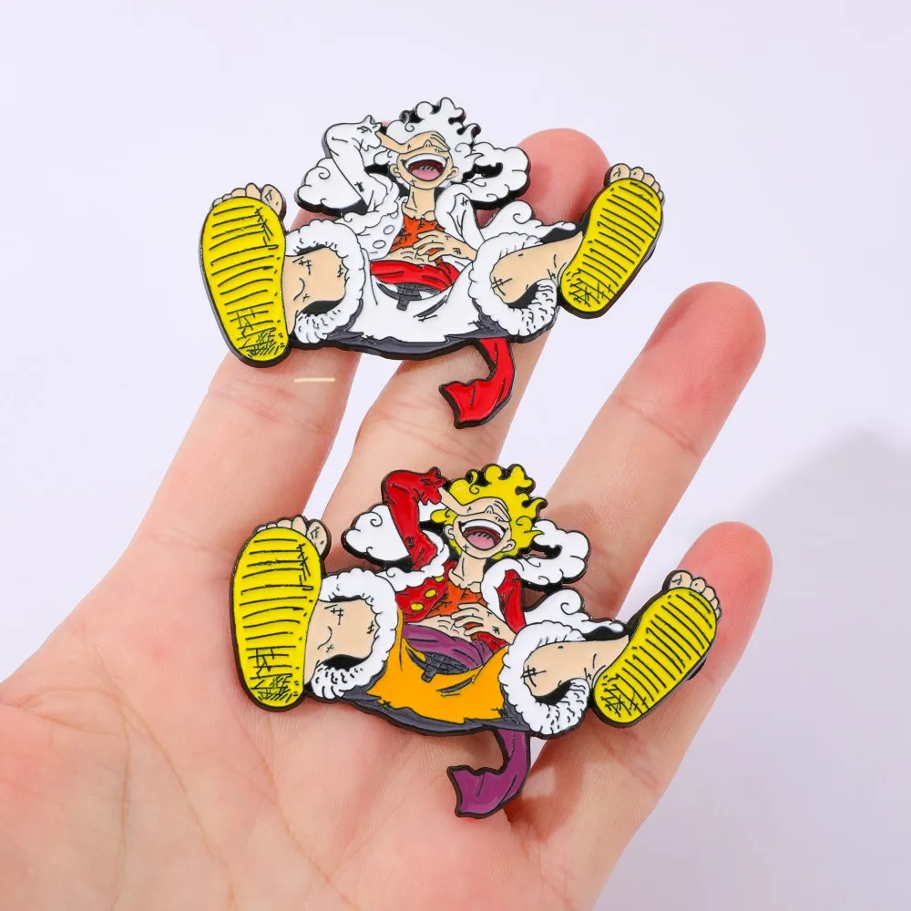 2 Pcs Anime Derivatives Brooch - Embroidery Garment 评论和价格