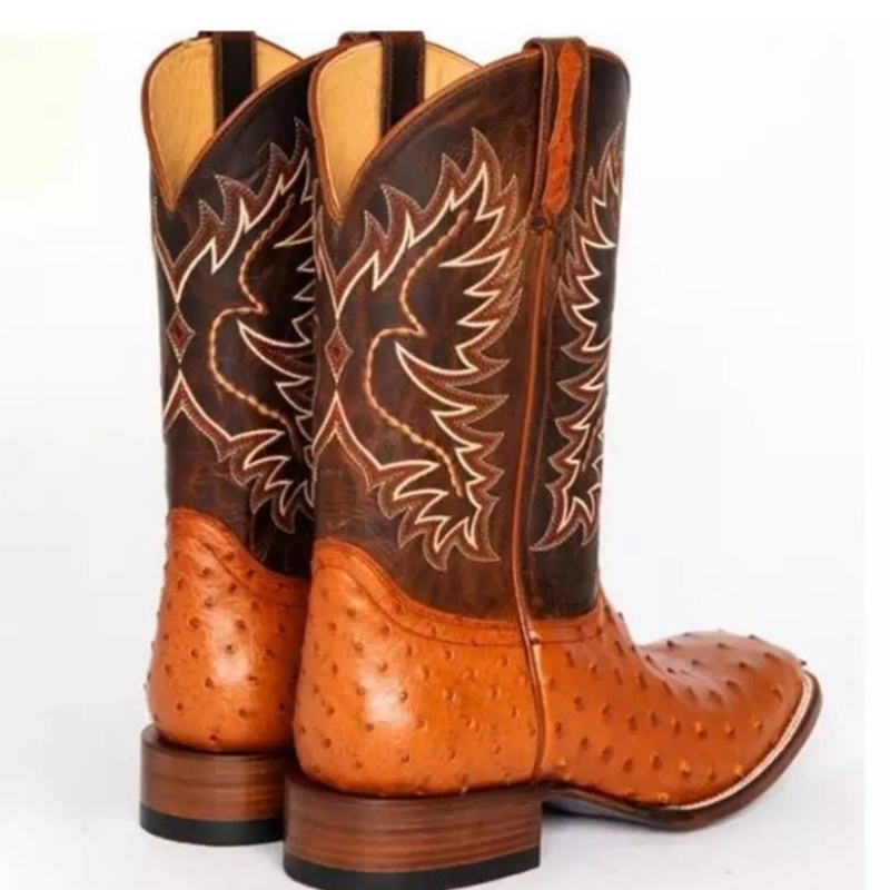 Men High Boots Embroidery Retr - Embroidery Stitch 评论和价格