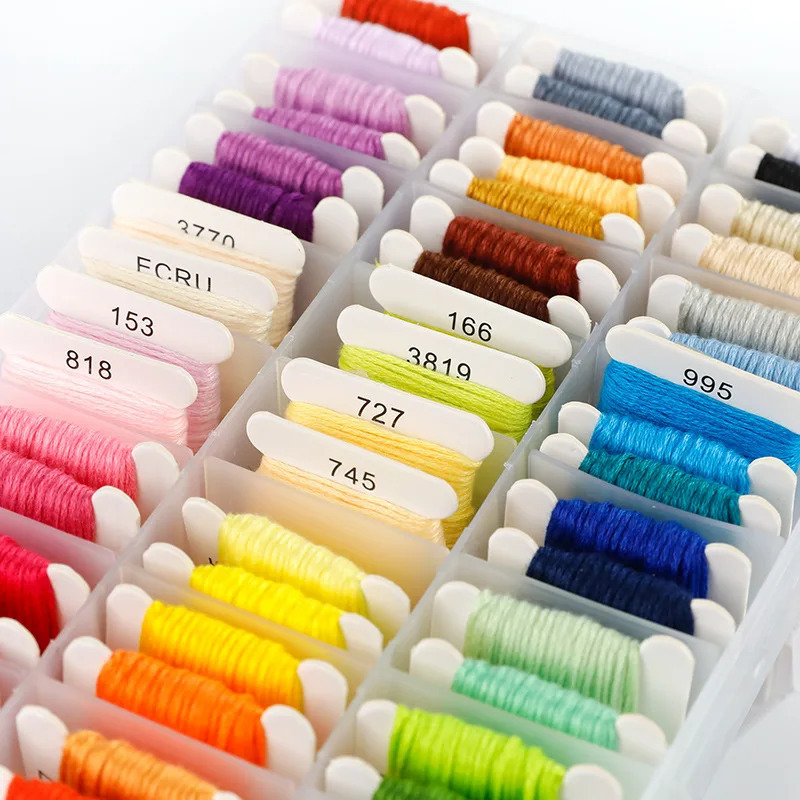 100% Cotton Embroidery Thread  - Embroidery Stitch 评论和价格