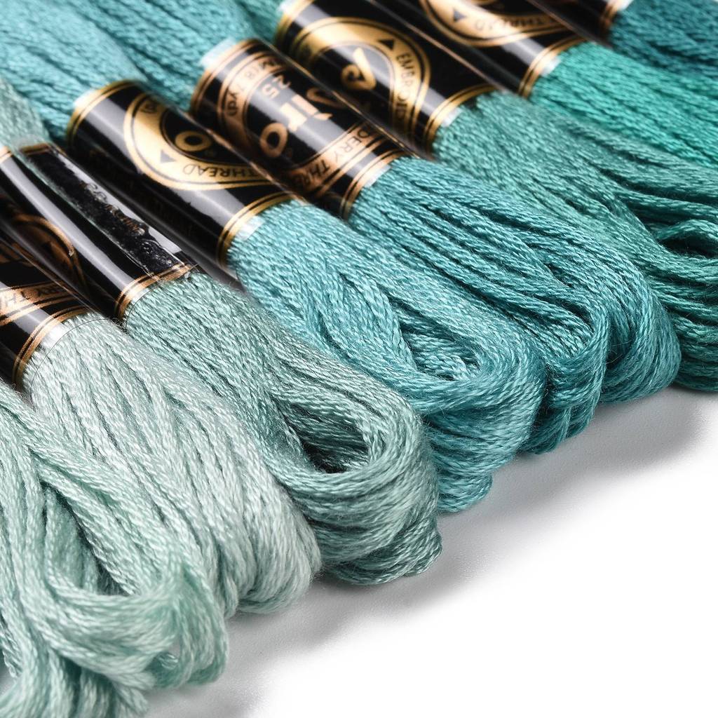 1Set 8 Skeins 0.5mm 6-Ply Poly - Embroidery Stitch 评论和价格