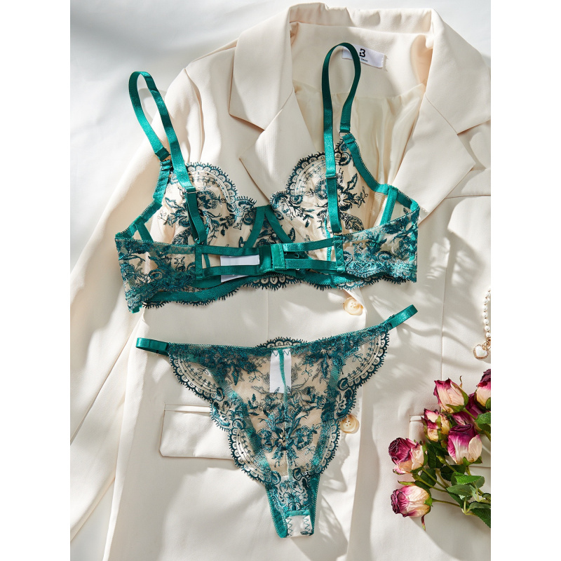 Hot-selling Sexy Lingerie Flor - Embroidery Set 评论和价格